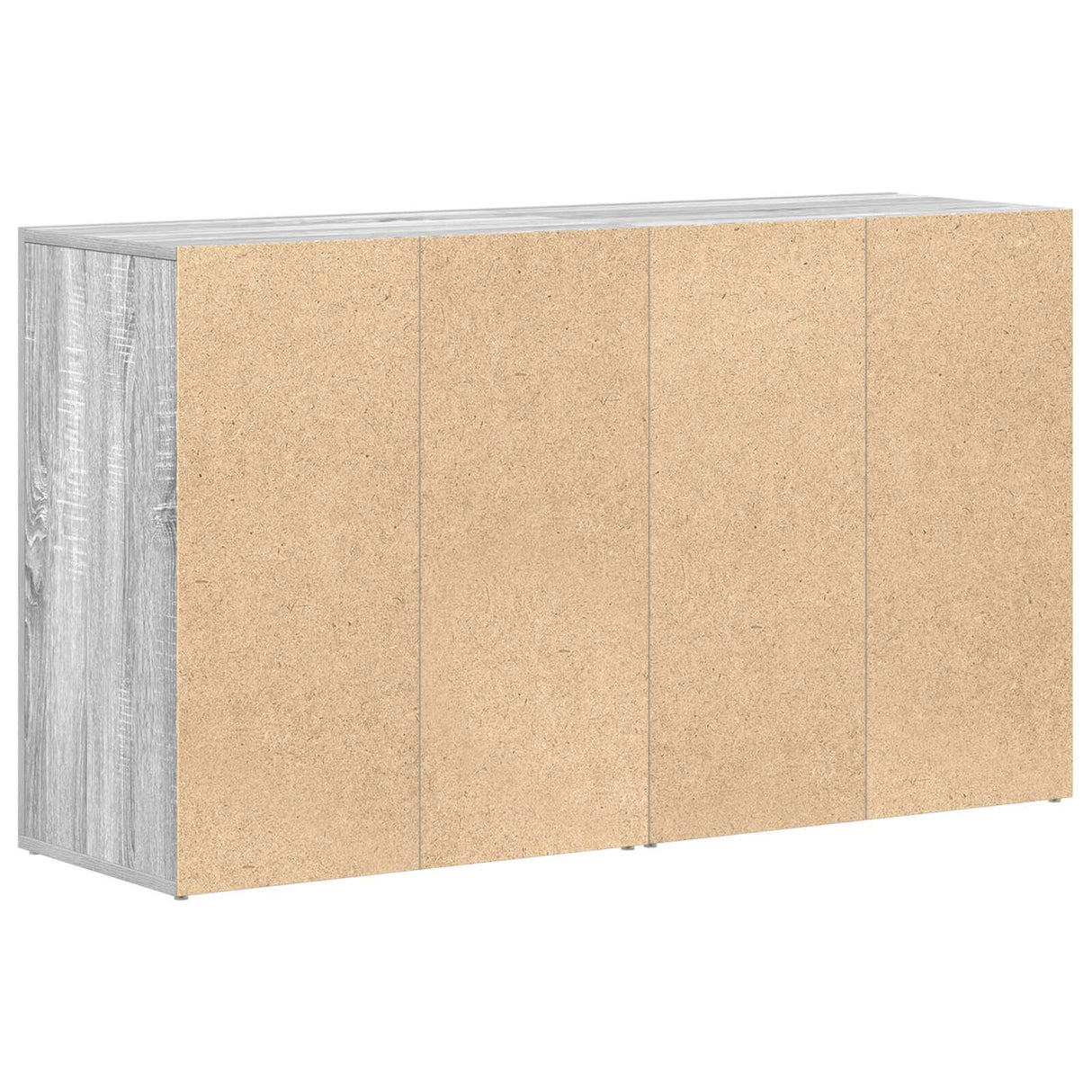 Wooden Sideboard 120cm Wide With 2 Doors 4 Drawers - Vantage Home