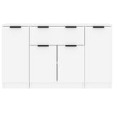 Wooden Sideboard 120cm Wide With 4 Doors And 1 Drawer - Vantage Home