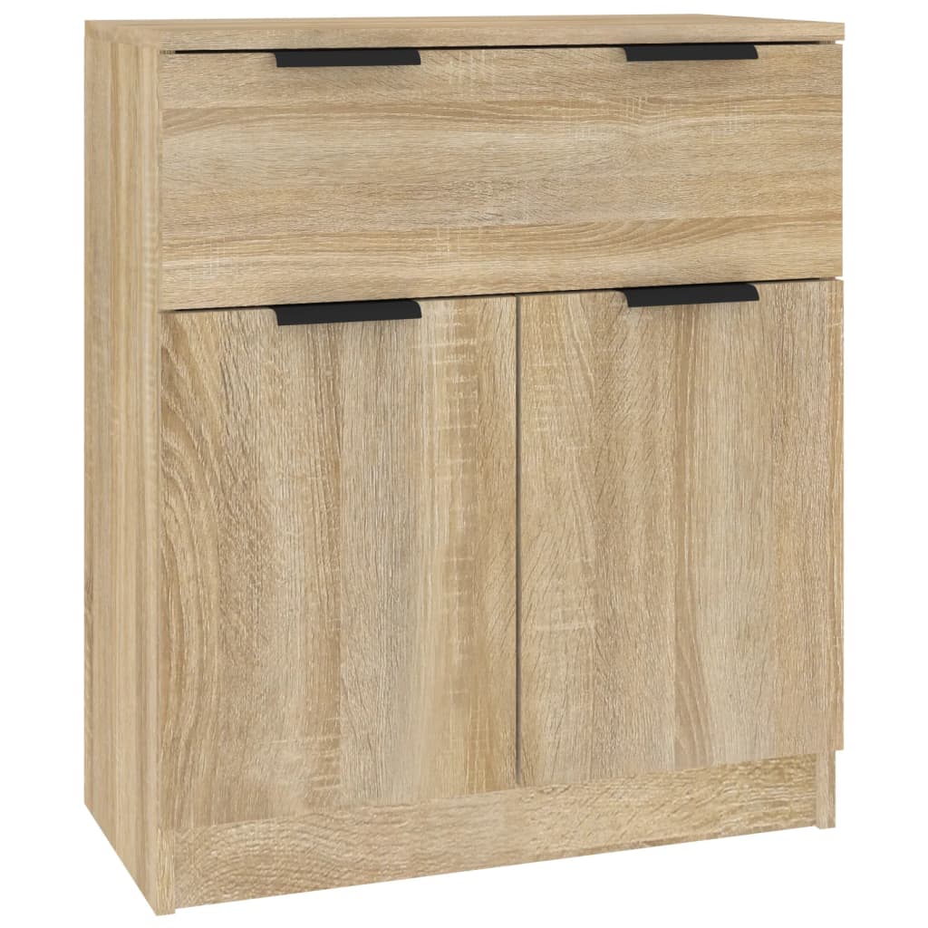 Wooden Sideboard 120cm Wide With 4 Doors And 1 Drawer - Vantage Home