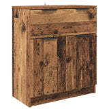 Wooden Sideboard 120cm Wide With 4 Doors And 1 Drawer - Vantage Home