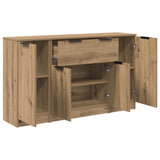 Wooden Sideboard 120cm Wide With 4 Doors And 1 Drawer - Vantage Home