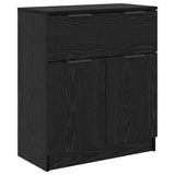 Wooden Sideboard 120cm Wide With 4 Doors And 1 Drawer - Vantage Home