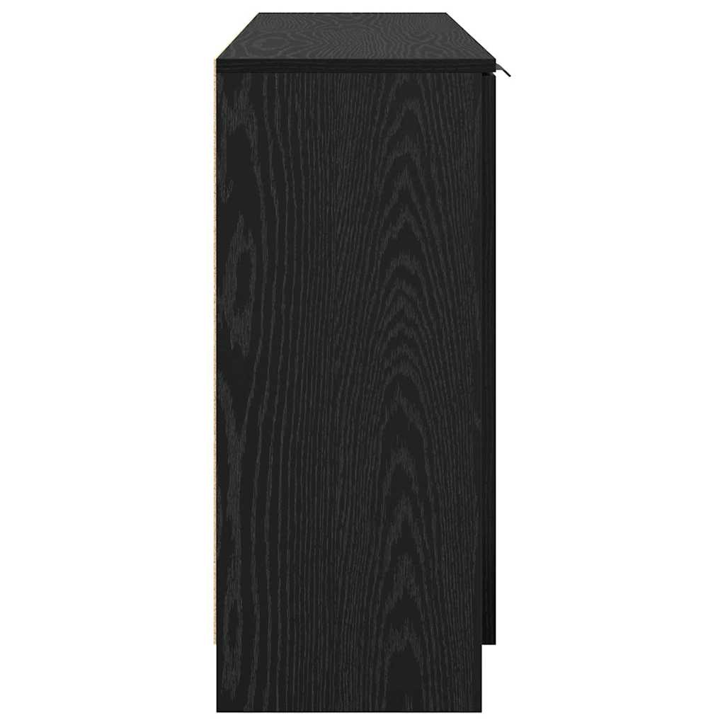 Wooden Sideboard 120cm Wide With 4 Doors And 1 Drawer - Vantage Home