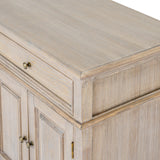 Wooden Sideboard 120cm Wide With 4 Doors And 2 Drawers - Delphine