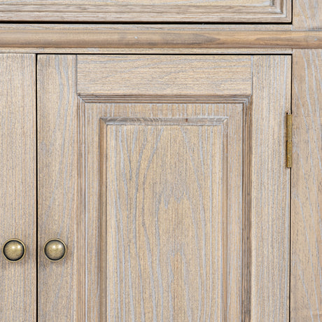 Wooden Sideboard 120cm Wide With 4 Doors And 2 Drawers - Delphine