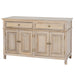 Wooden Sideboard 120cm Wide With 4 Doors And 2 Drawers - Delphine