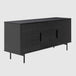 Wooden Sideboard 140cm Wide With 3 Doors And 2 Drawers - Hura
