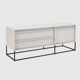Wooden Sideboard 150cm Wide With 3 Drawers - Albion