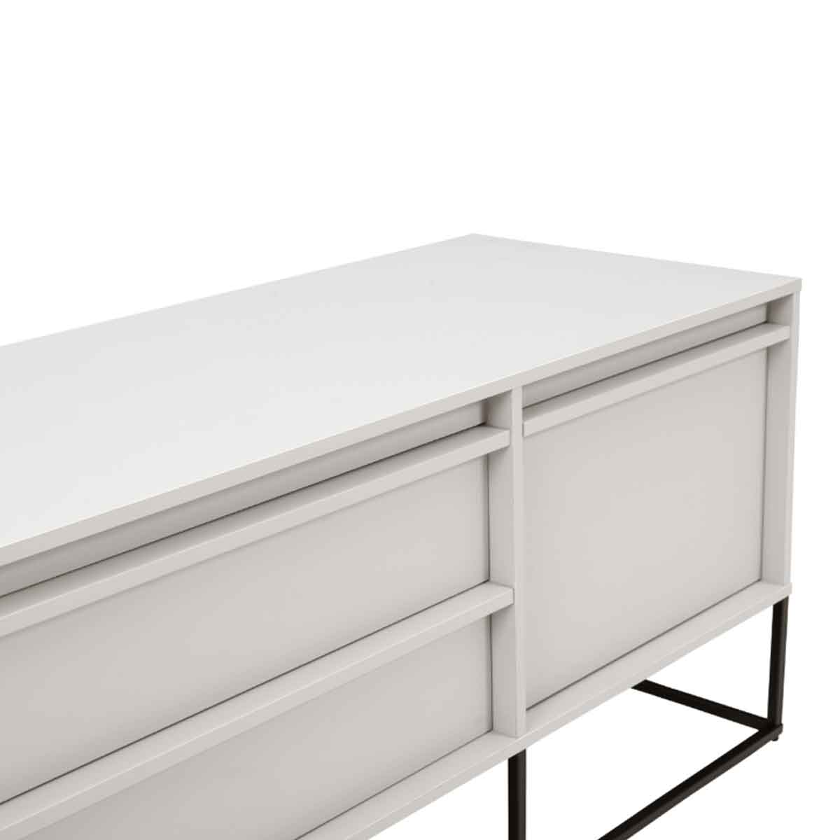 Wooden Sideboard 150cm Wide With 3 Drawers - Albion