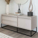 Wooden Sideboard 150cm Wide With 3 Drawers - Albion