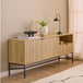 Wooden Sideboard 180cm Wide With 2 Doors And 1 Drawer - Jaipur