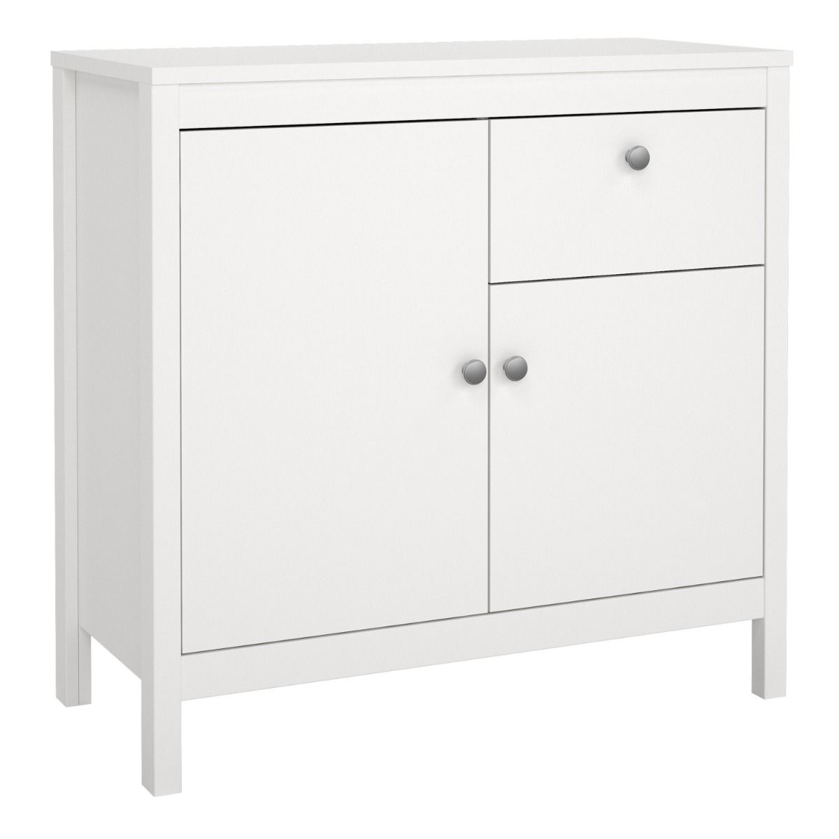 Wooden Sideboard With 2 Doors And 1 Drawer - Madrid
