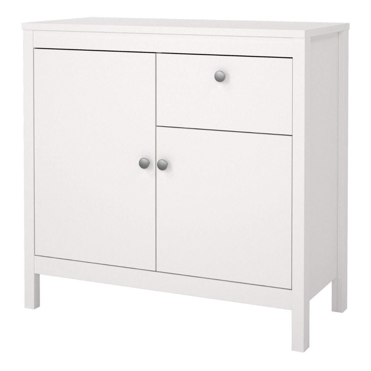 Wooden Sideboard With 2 Doors And 1 Drawer - Madrid