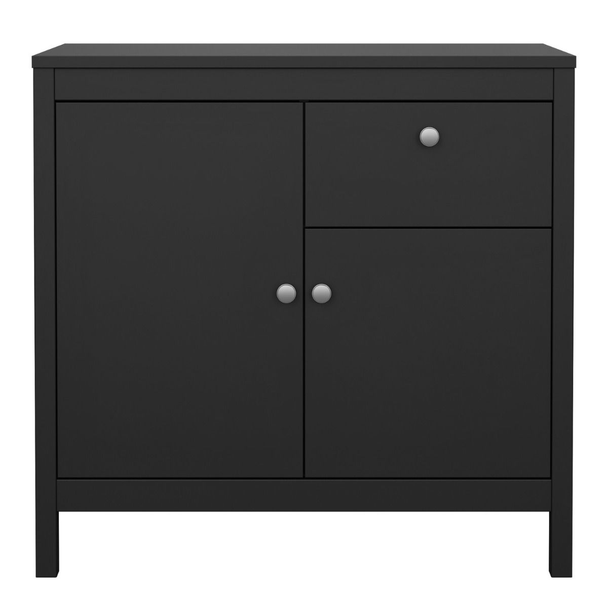 Wooden Sideboard With 2 Doors And 1 Drawer - Madrid