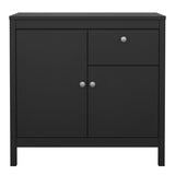 Wooden Sideboard With 2 Doors And 1 Drawer - Madrid