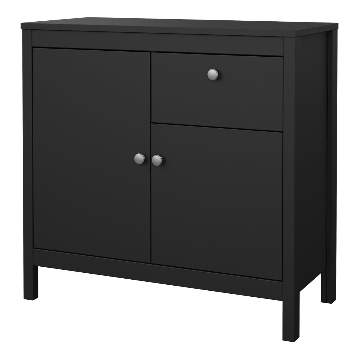 Wooden Sideboard With 2 Doors And 1 Drawer - Madrid
