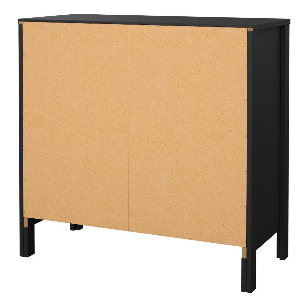 Wooden Sideboard With 2 Doors And 1 Drawer - Madrid