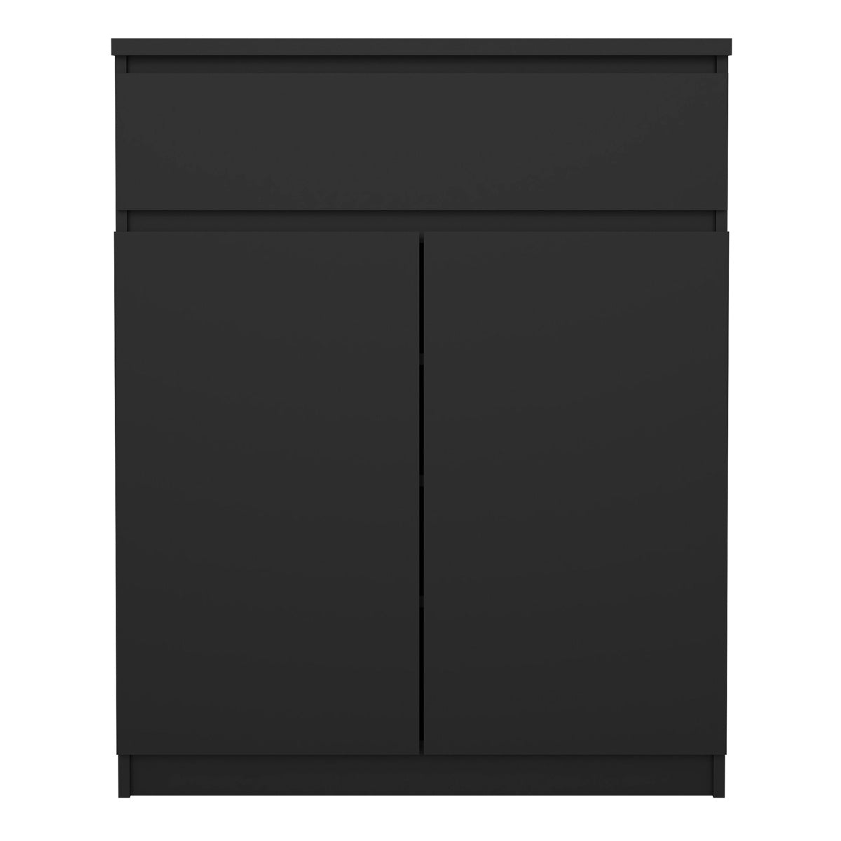 Wooden Sideboard With 2 Doors And 1 Drawer - Naia