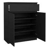 Wooden Sideboard With 2 Doors And 1 Drawer - Naia
