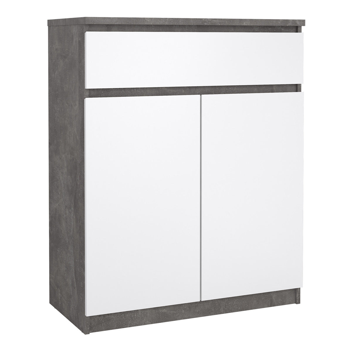 Wooden Sideboard With 2 Doors And 1 Drawer - Naia