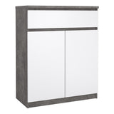 Wooden Sideboard With 2 Doors And 1 Drawer - Naia