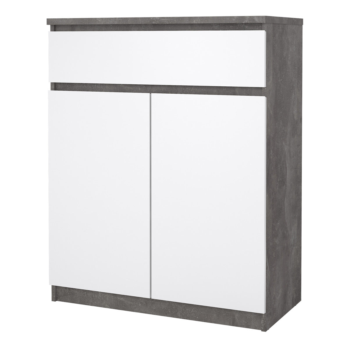 Wooden Sideboard With 2 Doors And 1 Drawer - Naia