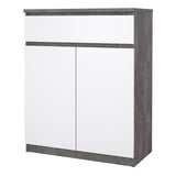Wooden Sideboard With 2 Doors And 1 Drawer - Naia