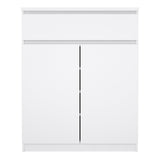 Wooden Sideboard With 2 Doors And 1 Drawer - Naia