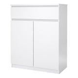 Wooden Sideboard With 2 Doors And 1 Drawer - Naia
