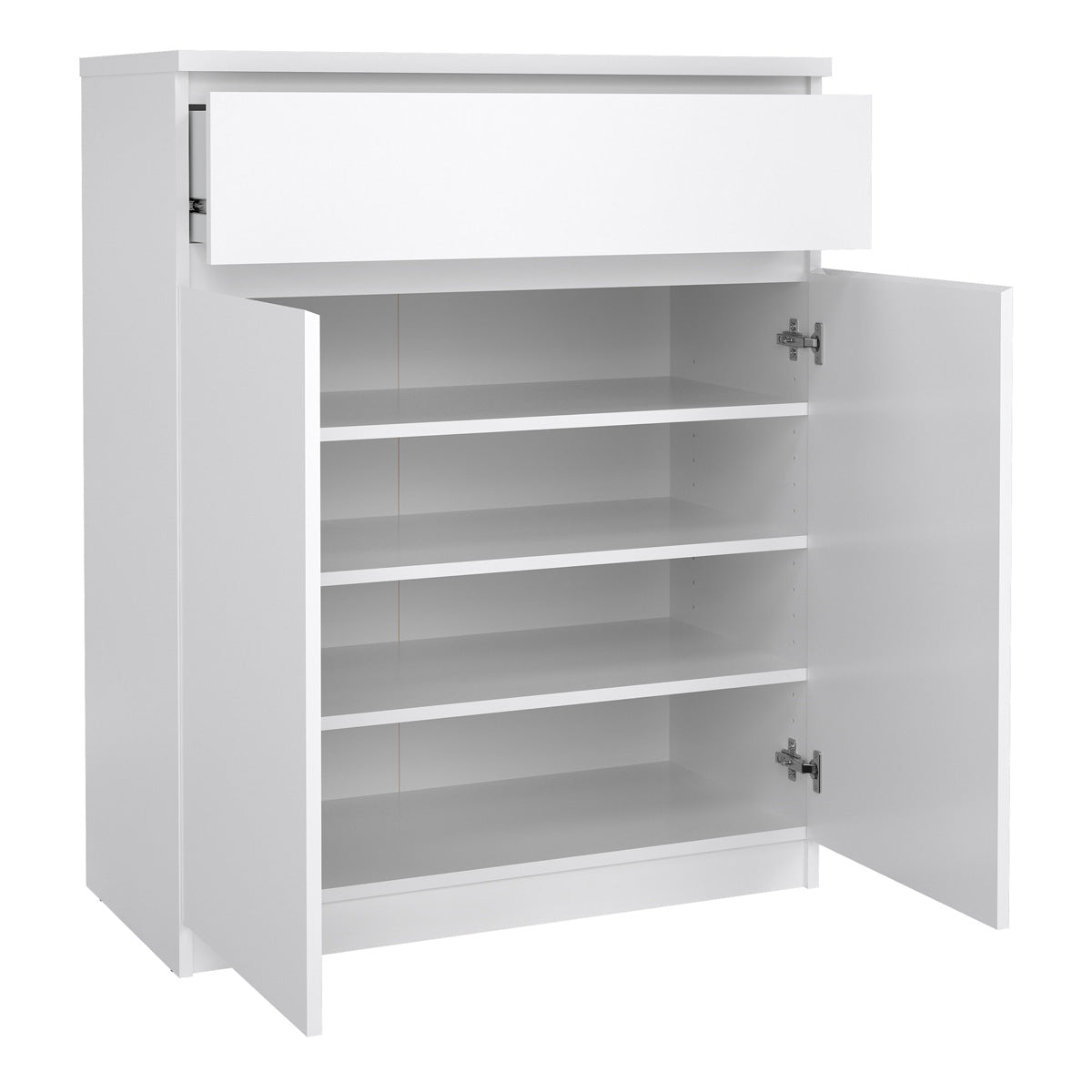 Wooden Sideboard With 2 Doors And 1 Drawer - Naia