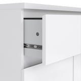 Wooden Sideboard With 2 Doors And 1 Drawer - Naia