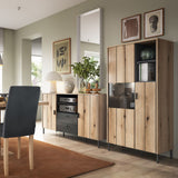 Wooden Sideboard With 2 Doors And 2 Drawers - Arundel