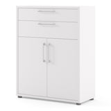 Wooden Sideboard With 2 Doors And 2 Drawers - Prima