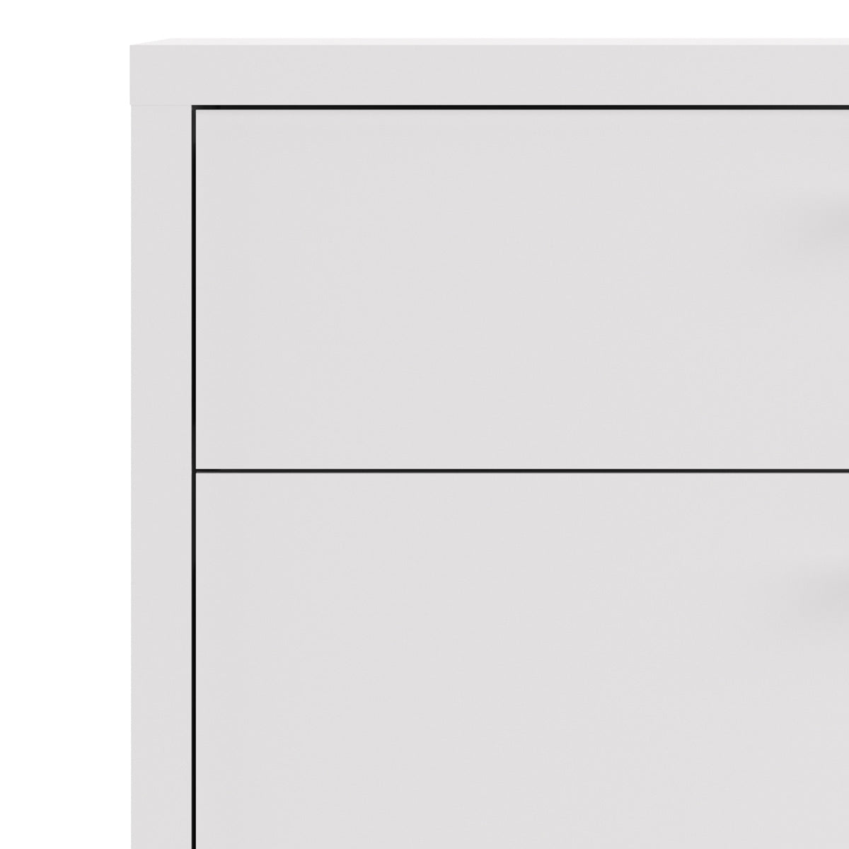 Wooden Sideboard With 2 Doors And 2 Drawers - Prima