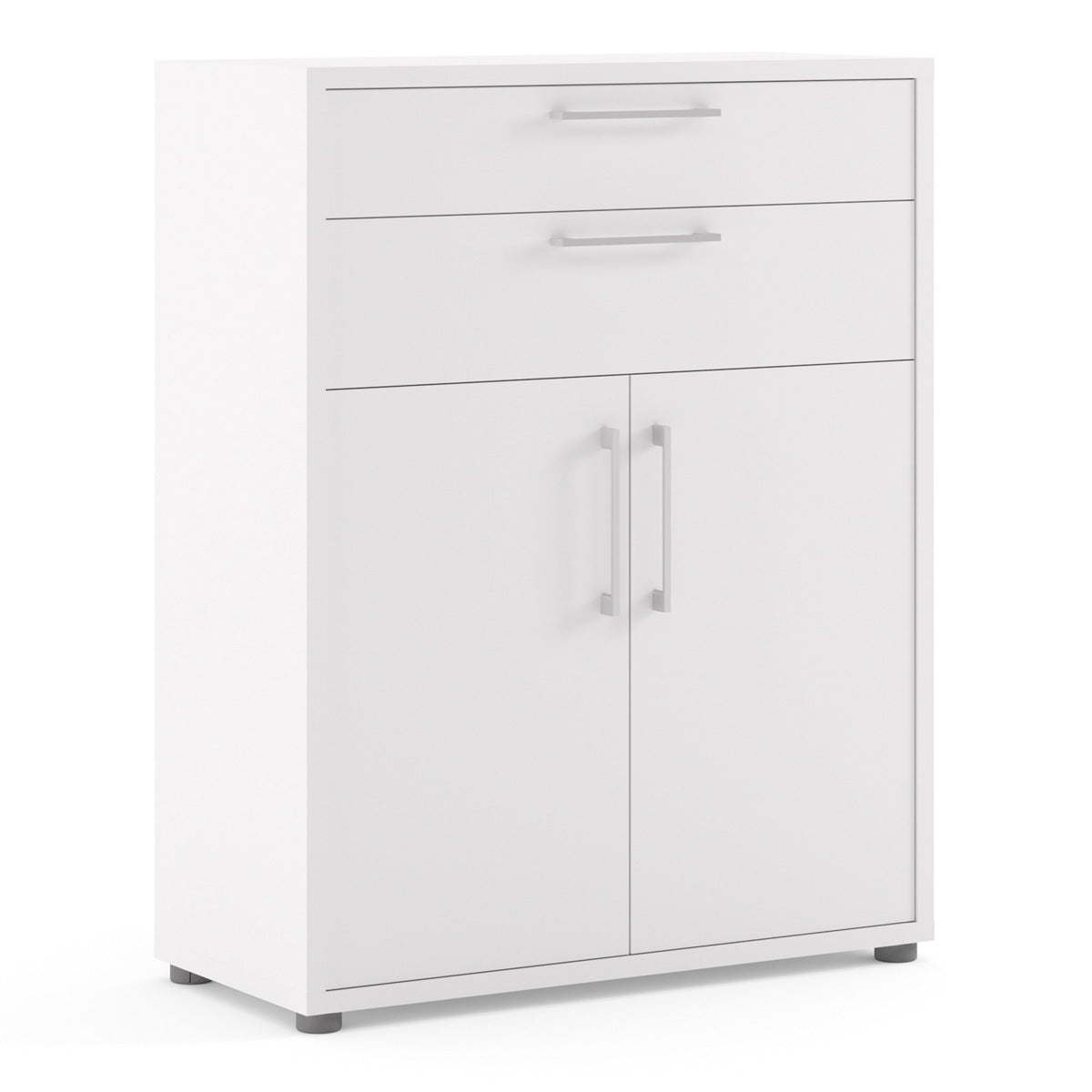 Wooden Sideboard With 2 Doors And 2 Drawers - Prima