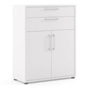 Wooden Sideboard With 2 Doors And 2 Drawers - Prima