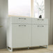 Wooden Sideboard 110cm Wide With 2 Doors And 2 Drawers - Sali
