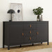 Wooden Sideboard 151.4cm Wide With 2 Doors And 3 Drawers - Barcelona