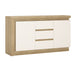 Wooden Sideboard 157.6cm Wide With 2 Doors 3 Drawers And LED Lights - Lyon