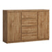 Wooden Sideboard 135.4cm Wide With 2 Doors And 4 Drawers - Fribo