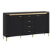 Wooden Sideboard 155.3cm Wide With 2 Doors And 4 Drawers - Genoa
