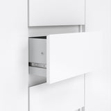 Wooden Sideboard With 2 Doors And 4 Drawers - Naia