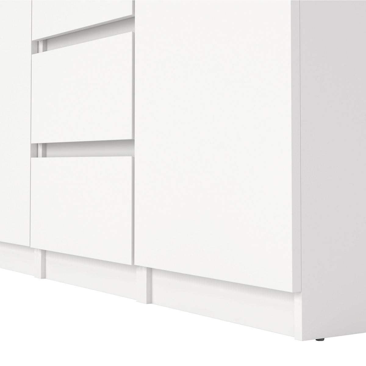 Wooden Sideboard With 2 Doors And 4 Drawers - Naia
