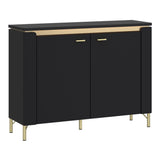 Wooden Sideboard With 2 Doors - Genoa