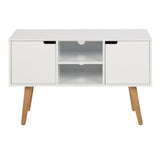 Wooden Sideboard With 2 Doors - Mitra