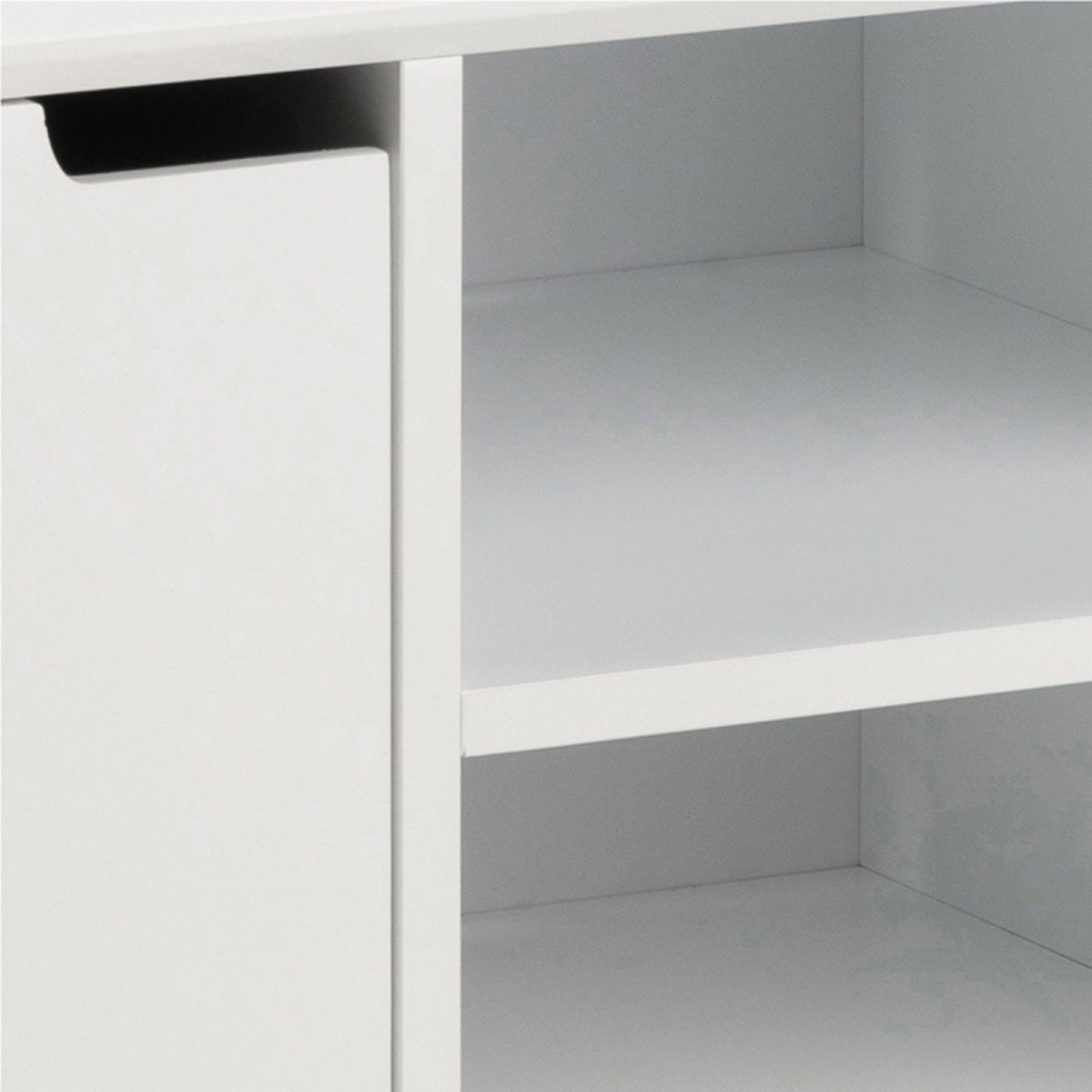 Wooden Sideboard With 2 Doors - Mitra