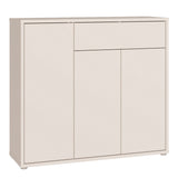 Wooden Sideboard With 3 Doors And 1 Drawer - Alice Springs