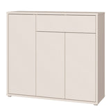 Wooden Sideboard With 3 Doors And 1 Drawer - Alice Springs