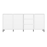 Wooden Sideboard With 3 Doors And 3 Drawers - Avenale