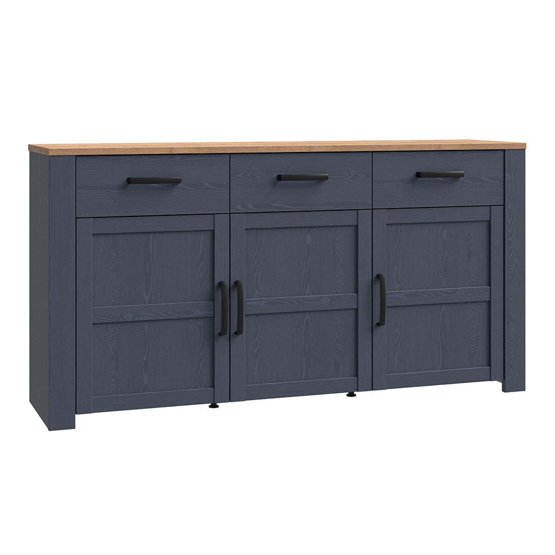 Wooden Sideboard With 3 Doors And 3 Drawers - Bohol